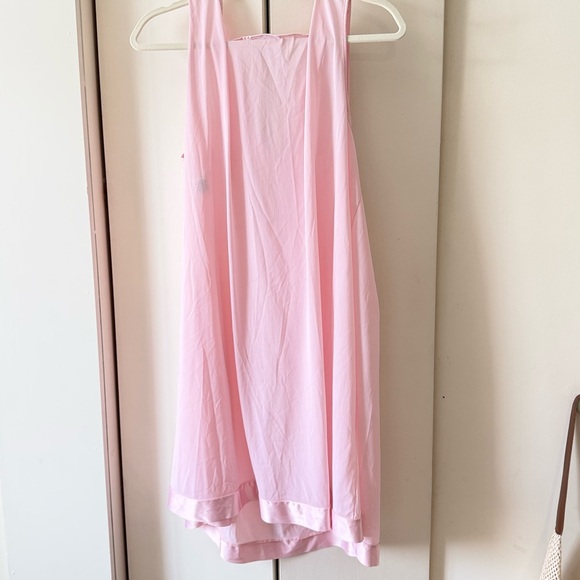 Vintage Vanity Fair Blush Pink Sleeveless Chemise Slip Dress 💝 Plus Size 2XL - Picture 3 of 7